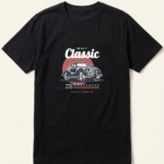 The Art of Classic Vintage Car Black T-Shirt