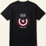 Captain America Worthy Hammer Black T-Shirt