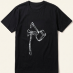Thor Mjolnir and Stormbreaker Black T-Shirt